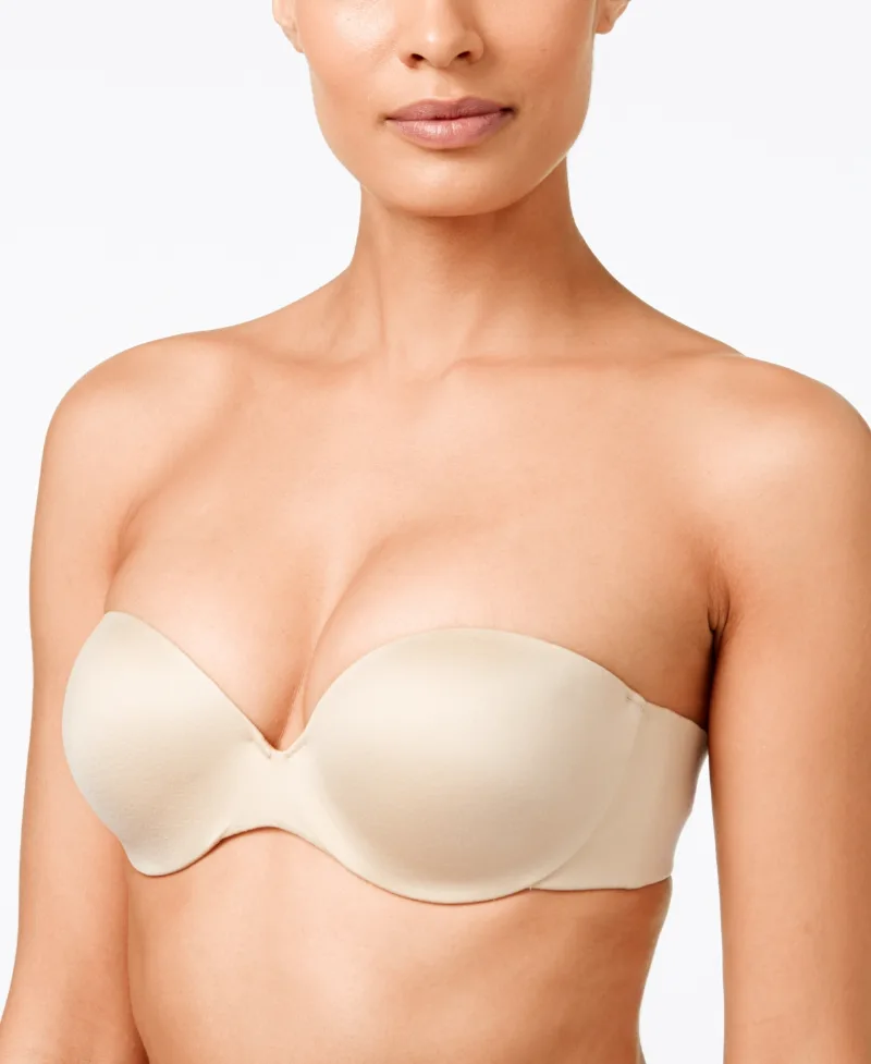 Maidenform Strapless Shaping with Lift Underwire Bra 9417 - Latte Lift (Nude 5)