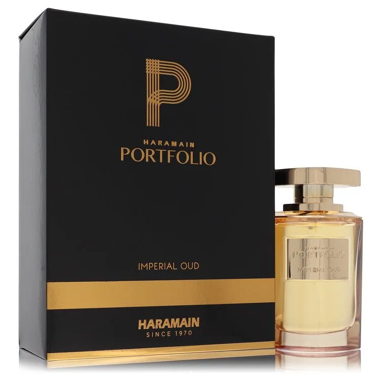 Al Haramain Portfolio Imperial Oud Cologne 2.5 oz EDP Spray (Unisex) for Men