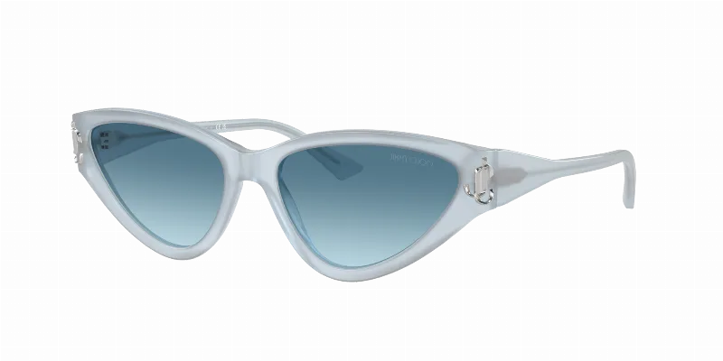 JIMMY CHOO Woman Sunglasses JC5019  -  Frame color: Opal Azure, Lens color: Gradient Blue