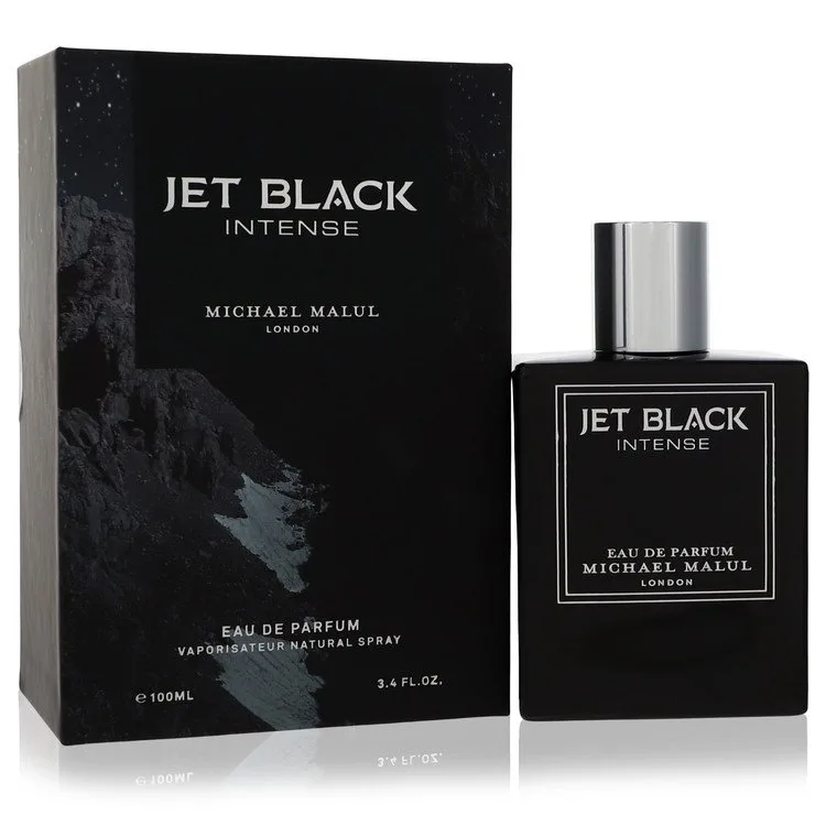 Michael Malul Jet Black Intense by Michael Malul EAU DE PARFUM SPRAY 3.4 OZ for MEN