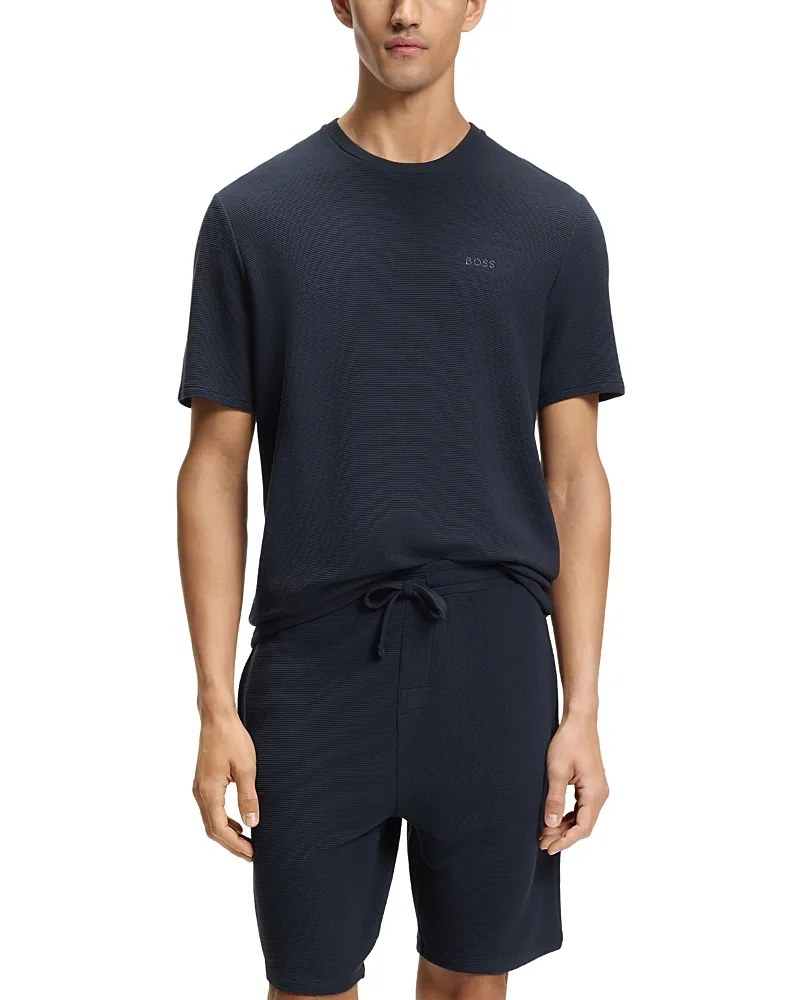 Boss by Hugo Boss Ribbed Logo T-Shirt