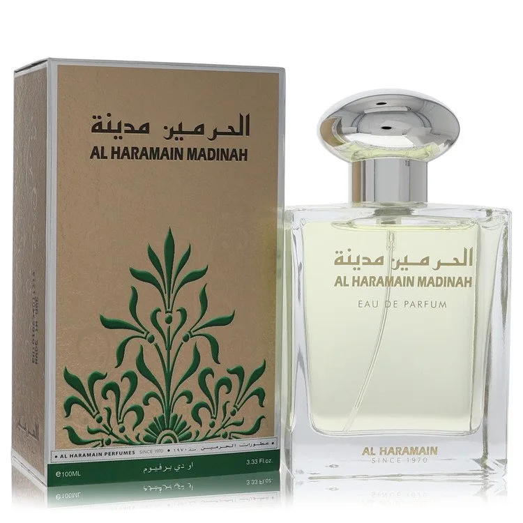 Al Haramain Madinah Perfume 3.33 oz EDP Spray (Unisex) for Women