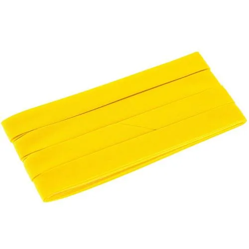 Yellow Extra Wide Double Fold Bias Tape
