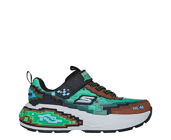 Skechers Boys Little-Big Kid Mega-Craft 4K Sneaker