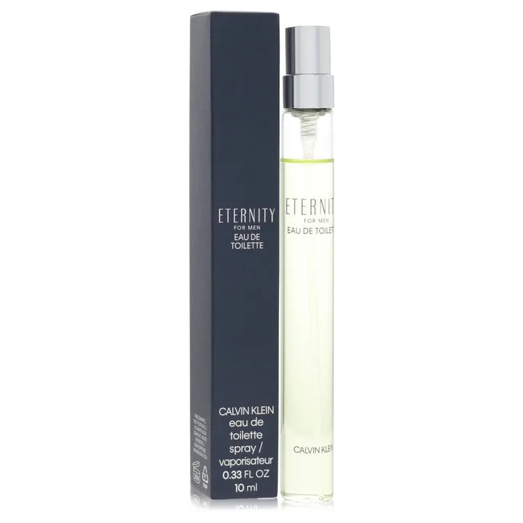 Eternity Mini by Calvin Klein .33 oz Mini EDT Spray for Men