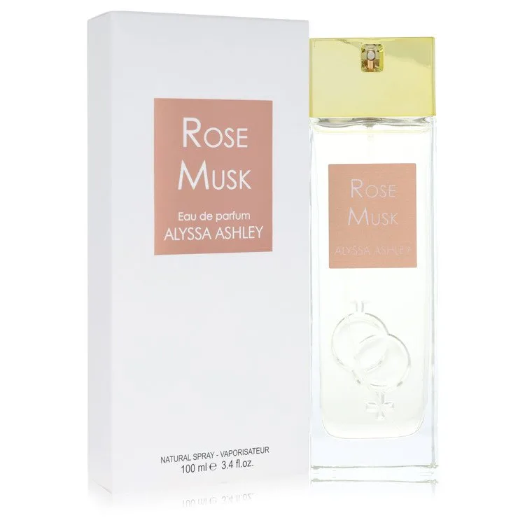 Alyssa Ashley Rose Musk Perfume 3.4 oz EDP Spray for Women