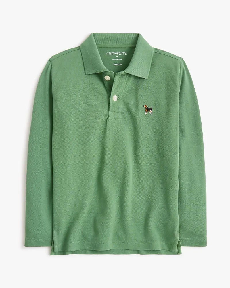 Boys' 100% cotton critter polo shirt