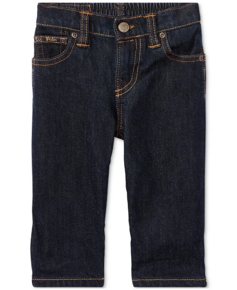 Polo Ralph Lauren Baby Boys Hampton Straight Stretch Jean - Vestry Wash Stretch