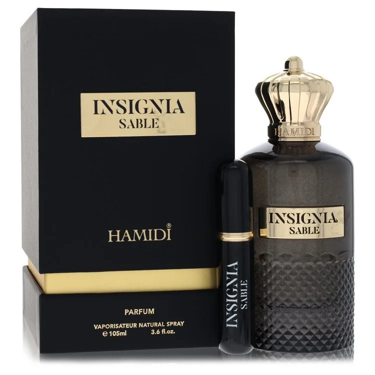 Hamidi Insignia Sable Cologne by Hamidi 3.6 oz Parfum Spray for Men