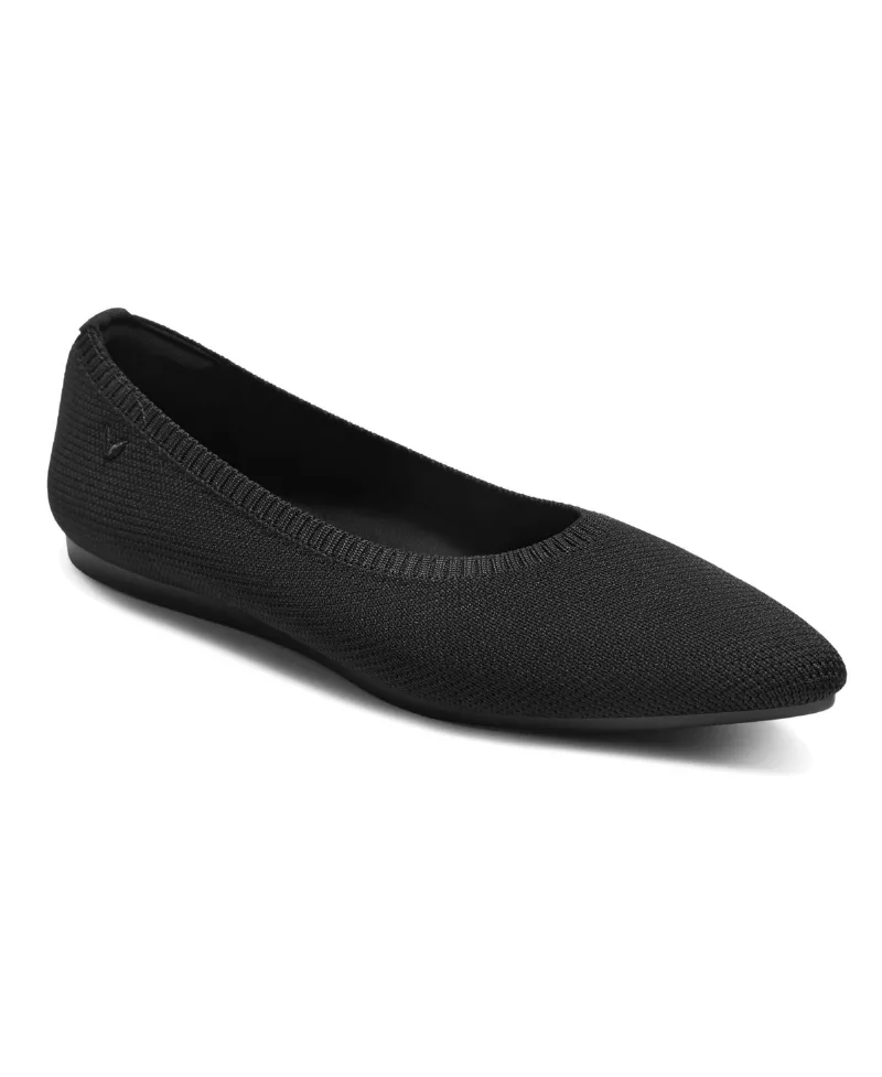 Vivaia Women's Aria Pointed-Toe Ballet Flats - Black