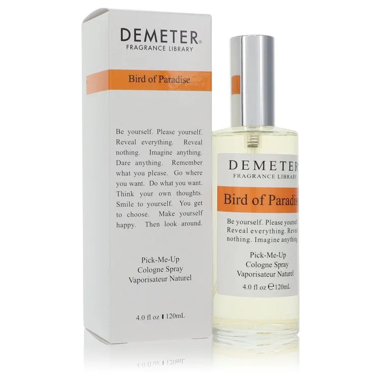 Demeter Bird Of Paradise Cologne 4 oz Cologne Spray (Unisex) for Men