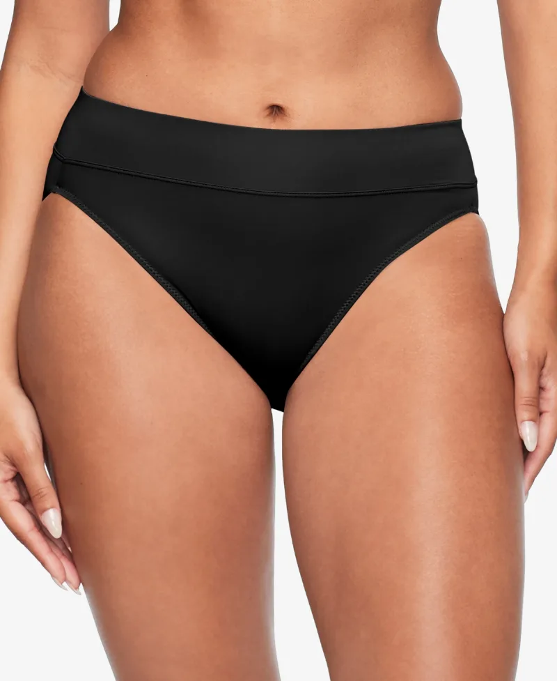 Warners No Pinching No Problems Tailored Hi-Cut 5138 - Black