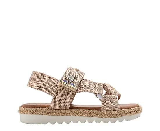 Bebe Girls Little-Big Kid Flat Sandal