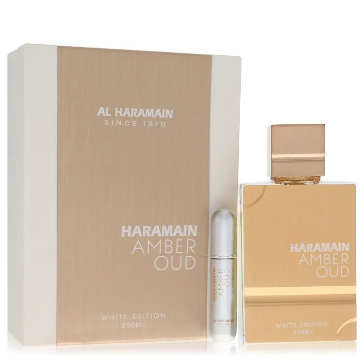 Al Haramain Amber Oud White Edition Cologne 6.7 oz EDP Spray (Unisex) for Men