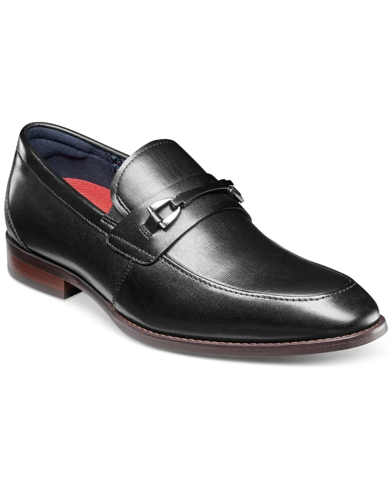 Stacy Adams Men's Kaylor Bit Dress Loafer - Black