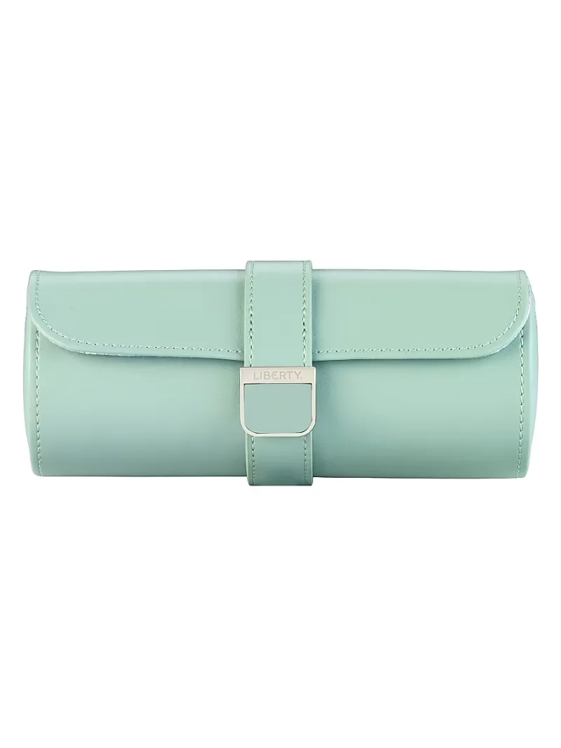 Wolf Liberty Triple Watch Roll - Sage