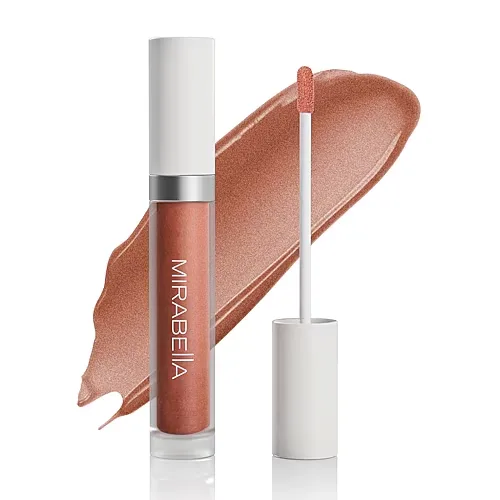 Mirabella Luxe Advanced Formula Lip Gloss, One Size, Beige