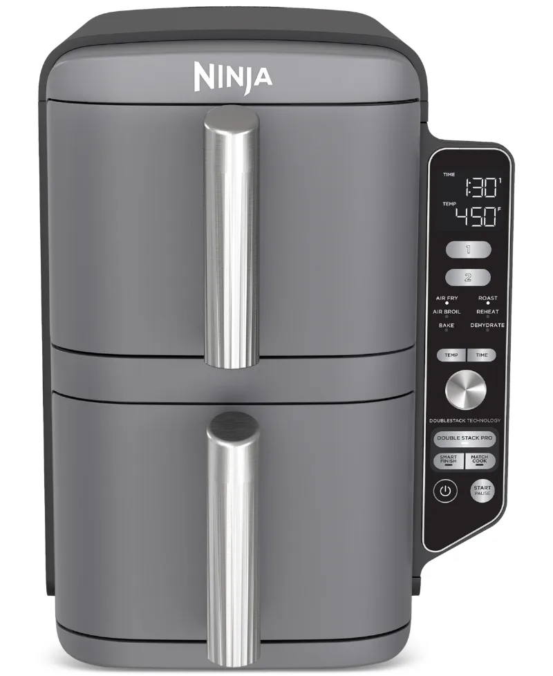 Ninja DoubleStack Xl 10-Qt. 6-in-1 2-Basket Air Fryer, SL401
