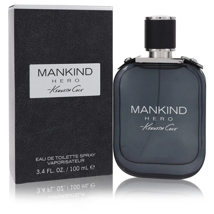Kenneth Cole Mankind Hero Cologne 3.4 oz EDT Spray for Men