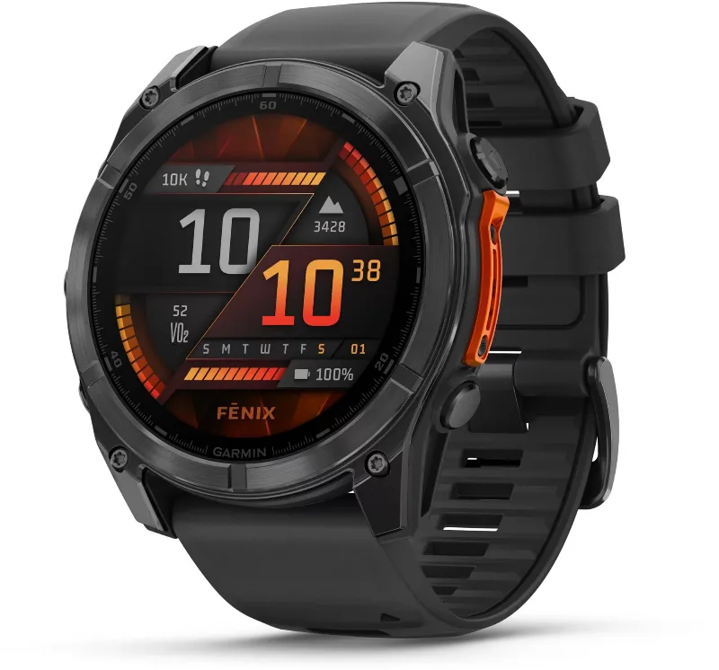Garmin Fenix 8 51mm Multisport AMOLED GPS Smartwatch, Slate Gray