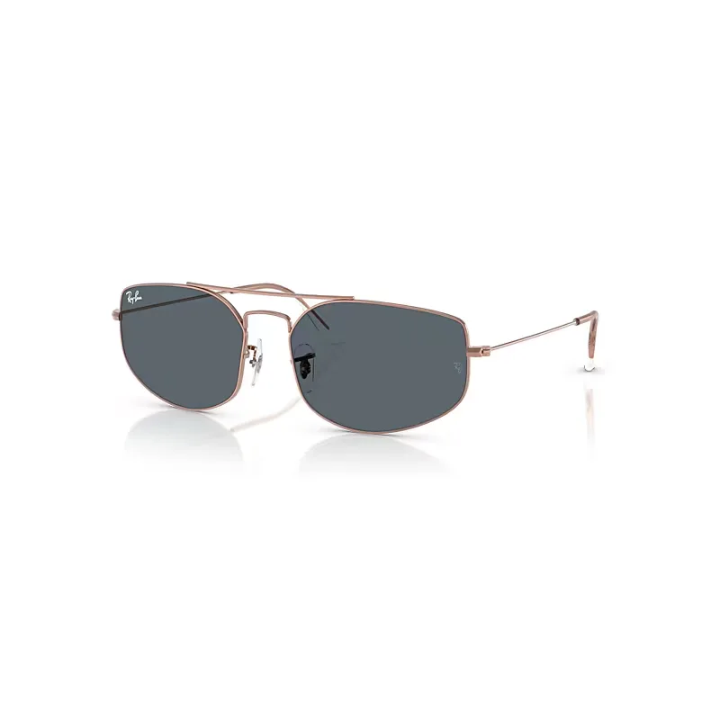 Ray-Ban Explorer V Sunglasses Copper Frame Blue Lenses 57-17