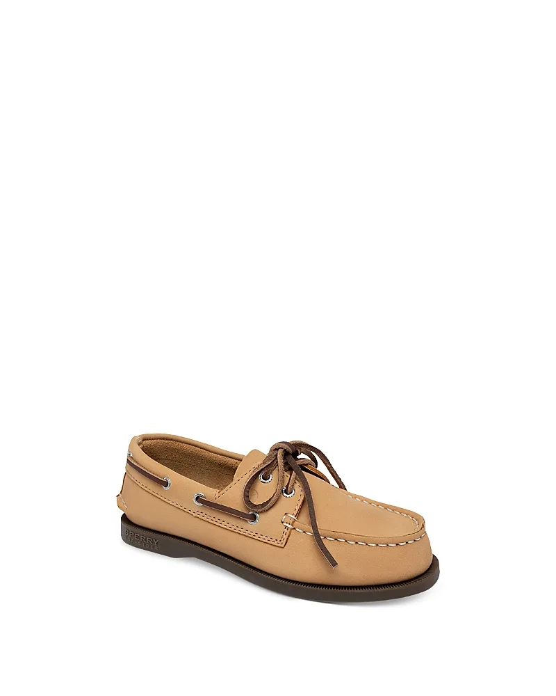 Sperry Boys' Authentic Original Leather Boat Shoes - Little Kid, Big Kid