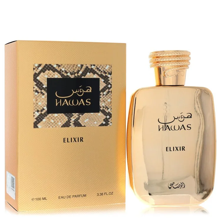 Hawas Elixir Cologne 3.4 oz EDP Spray (Unisex) for Men
