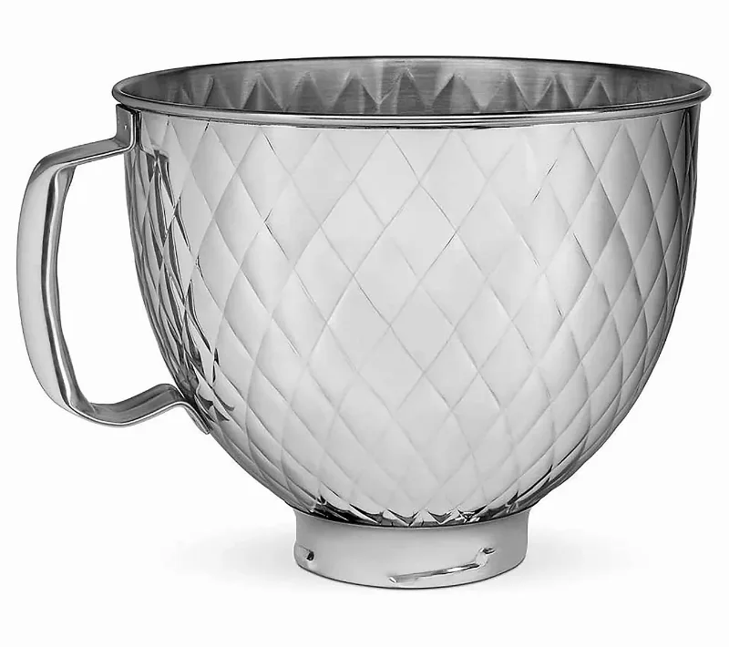 KitchenAid 5-qt Tilt Head Quilted Stainless Ste el Bowl