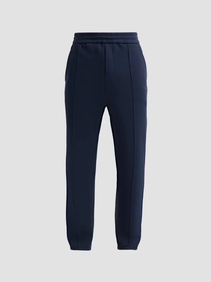 Mackage Men's Jamil Double-Face Jersey Sweatpants - Marine Blue - Size Medium