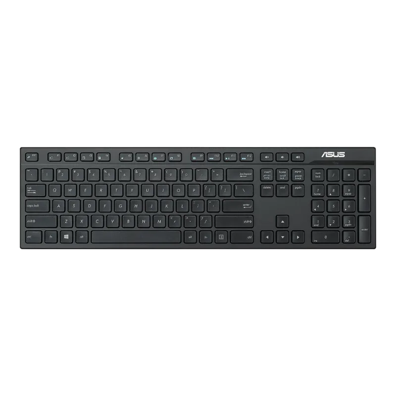 Set teclado + ratón inalámbricos ASUS W2500 - negro