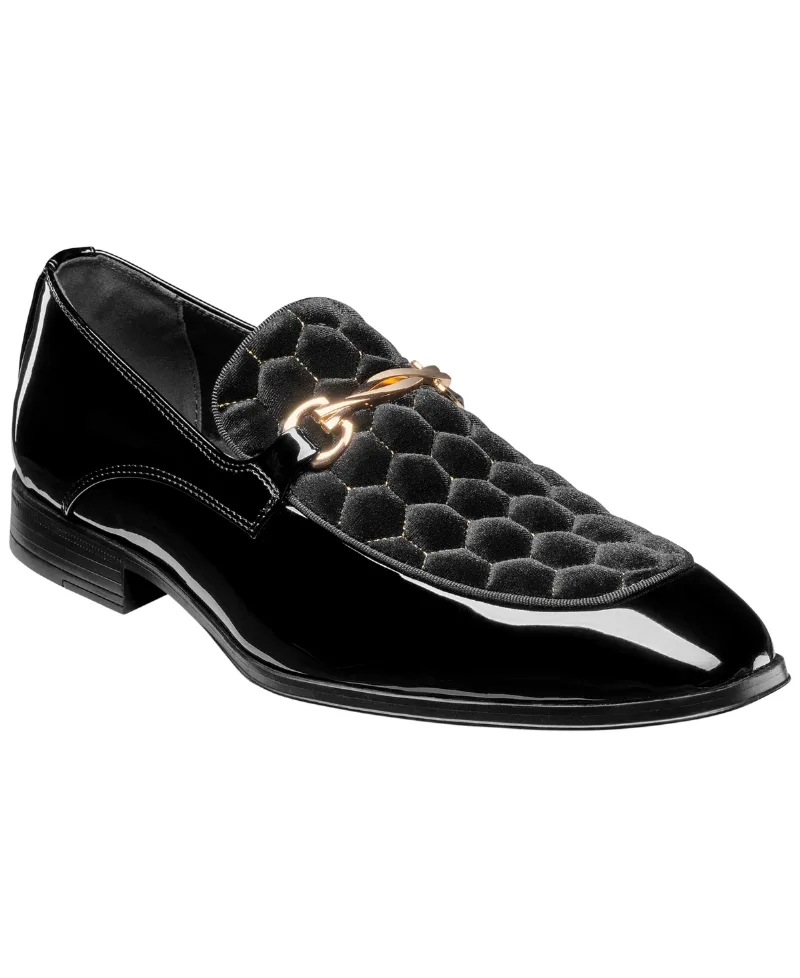 Stacy Adams Men's Sprague Moc-Toe Shoe - Black