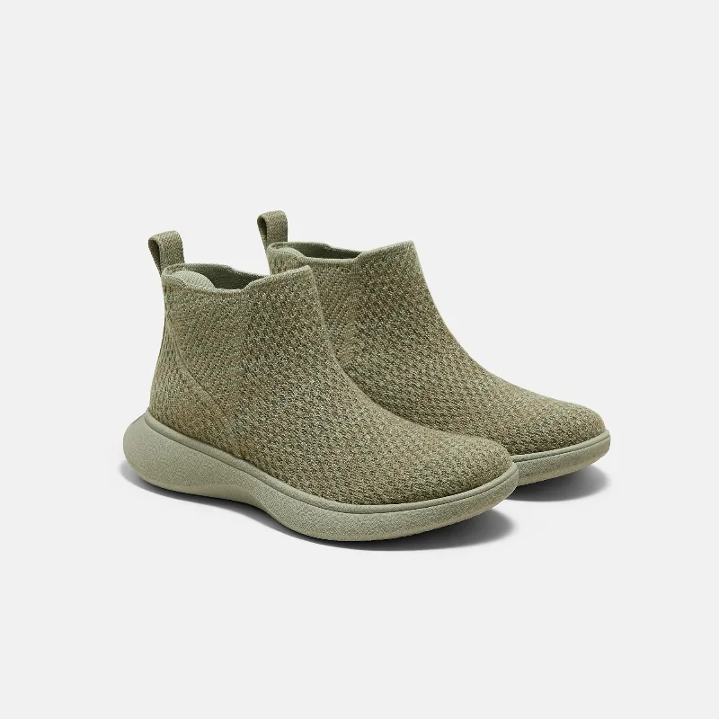 VIVAIA Round-Toe Slip-On Sneaker Boots (Urban Boots)|SOBER NATURE|EU 35