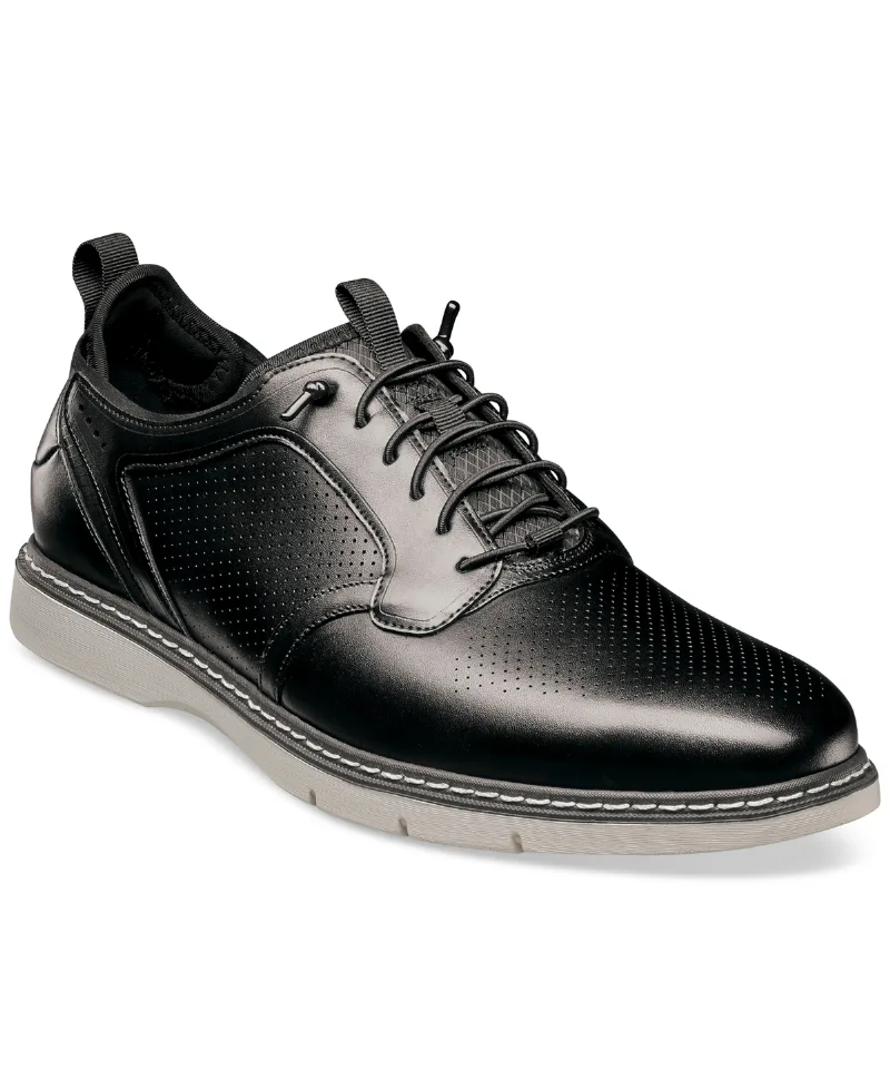 Stacy Adams Men's Sync Slip-On Hybrid Dress Shoes - Black
