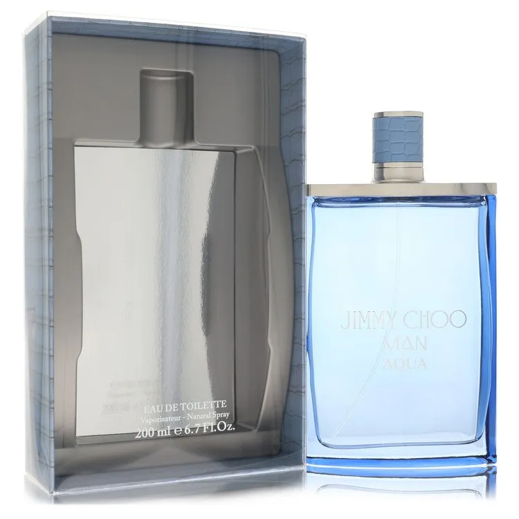 Jimmy Choo Man Aqua Cologne by Jimmy Choo 6.7 oz EDT Spray for Men