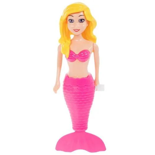Pink Wind Up Mermaid