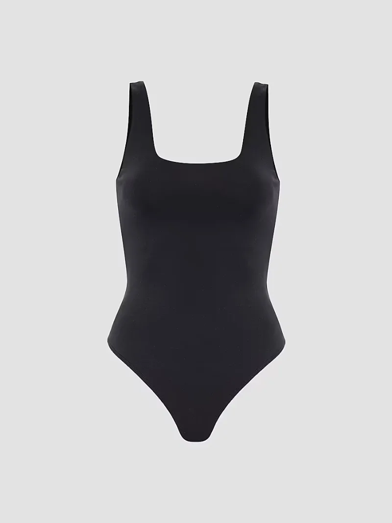 Good American Women's Sculpting Modern Tank Bodysuit - Black - Size XXL