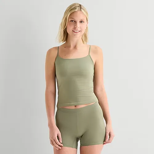 Arizona Body Cloud Kissed Camisole, X-large, Green