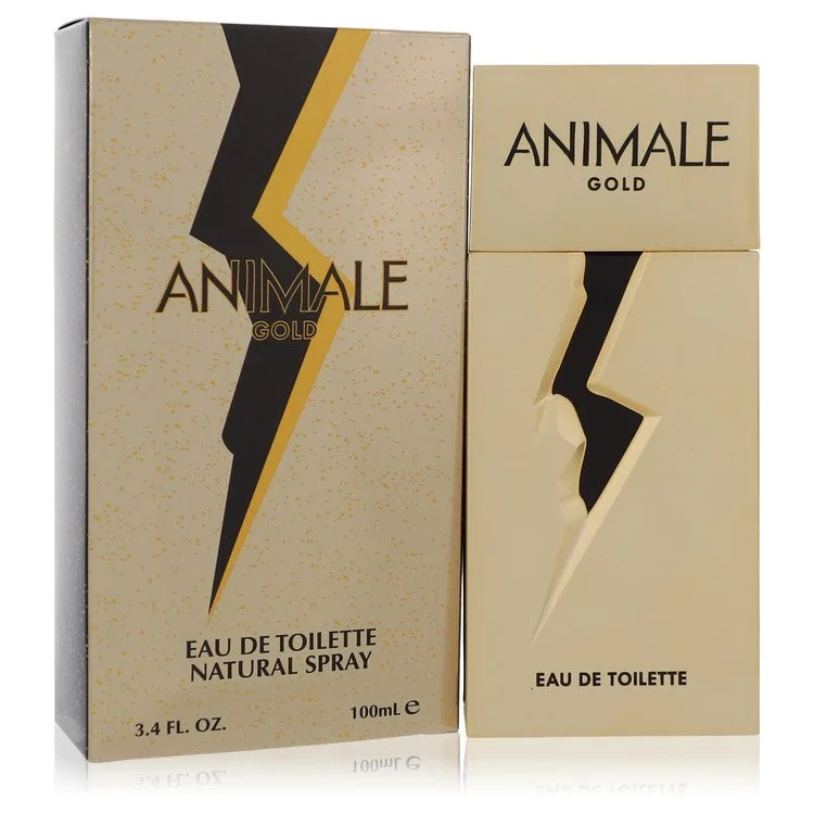 Animale Gold Cologne by Animale 3.4 oz EDT Spray for Men