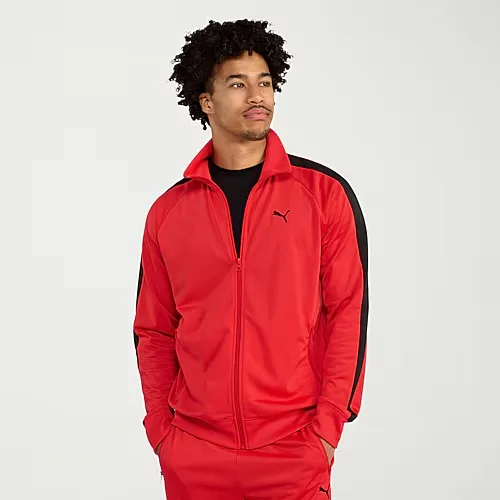 PUMA Mens Lightweight Track Jacket, Xx-large, Red