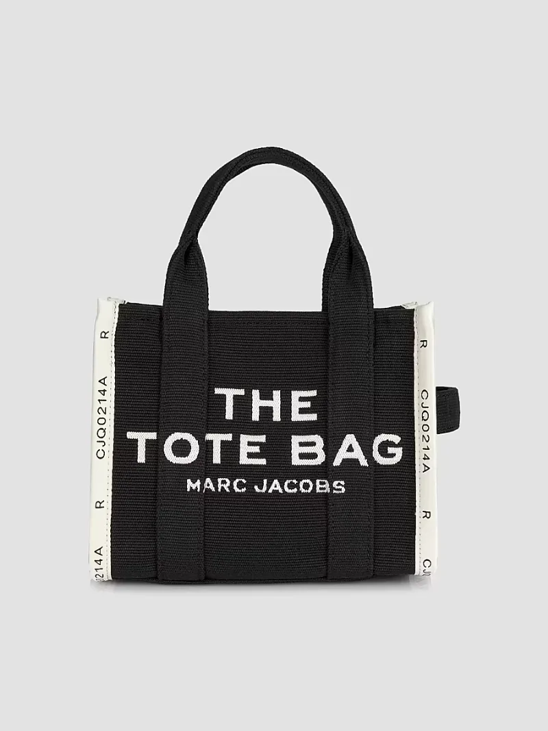 Marc Jacobs Women's The Jacquard Small Tote Bag - Black