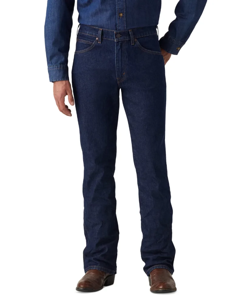 Levi's Men's 537 Regular Fit Western Bootcut Jeans - Rocky Rinse