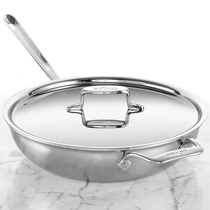 All-Clad d5 Stainless Brushed 4-Quart Weeknight Pan