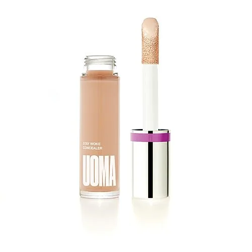 UOMA Beauty Stay Woke Luminous Brightening Concealer, One Size, Yellow