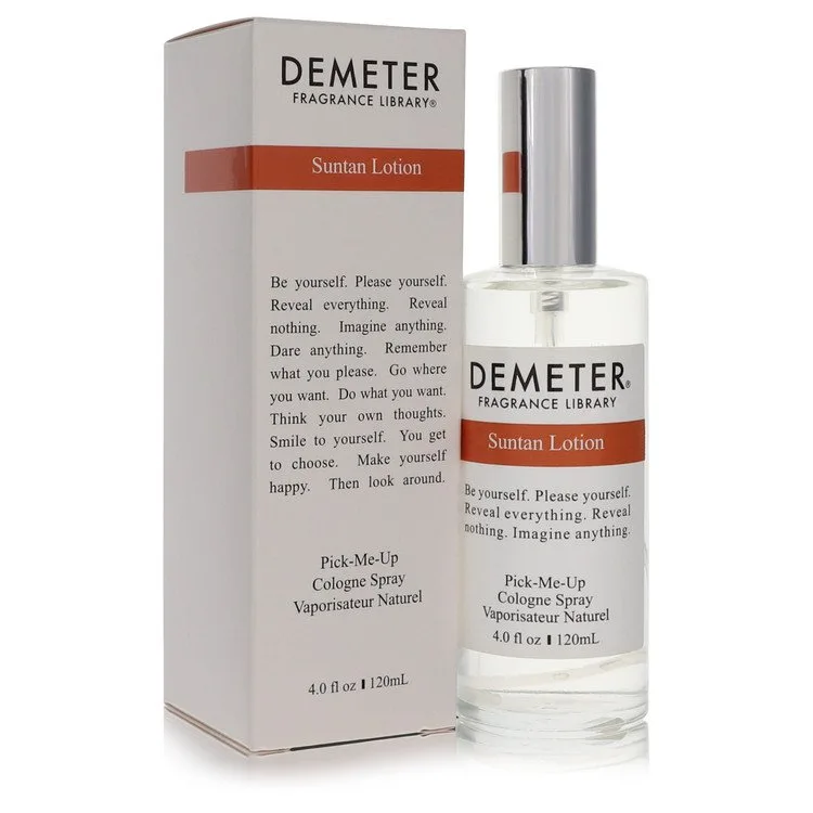 Demeter Suntan Lotion Perfume by Demeter 4 oz Cologne Spray for Women