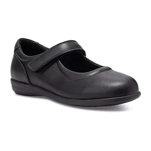 Eastland Harper Womens Round Closed Toe Mary Jane Shoes, 8 1/2 Wide, Black