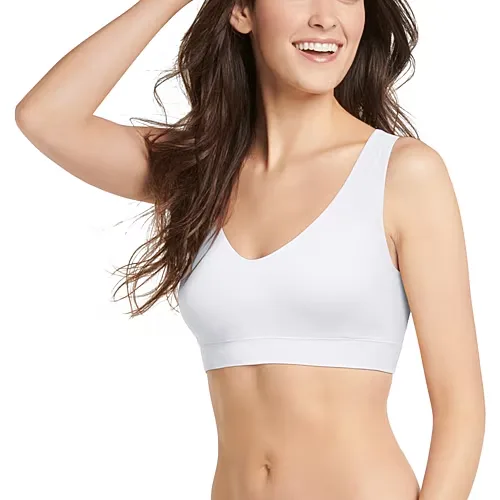 Jockey Seamfree Back Smoothing Bralette - 3041, Xx-large, White