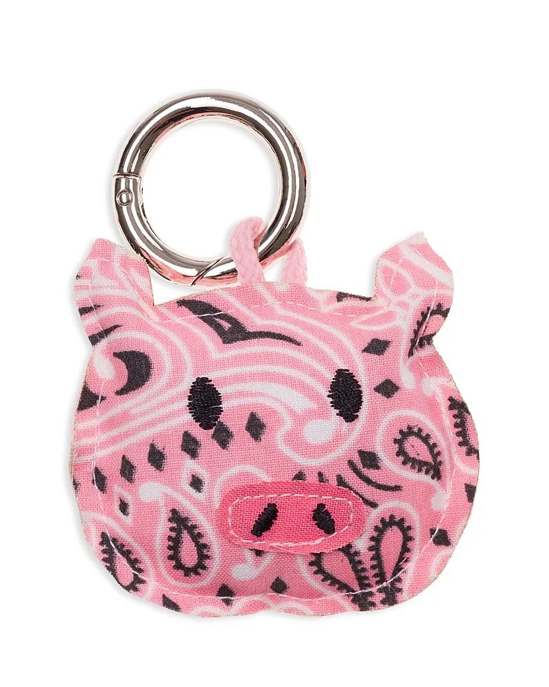 Call it By Your Name Gri-Gri Paisley Cotton Peggy Pig Bag Charm