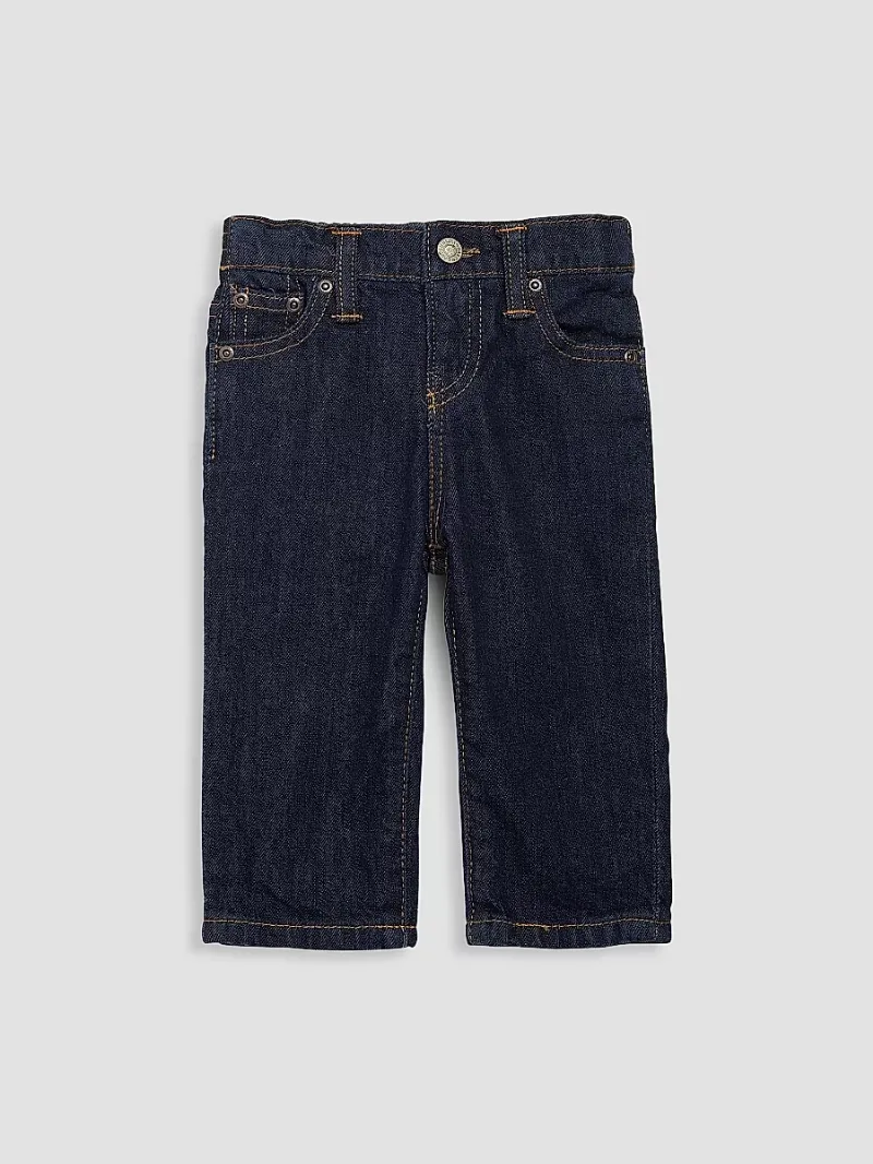 Baby Boy's Hampton Straight Stretch Jeans - Blue - Size 18 Months