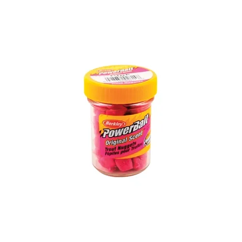 Berkley PowerBait Trout Nuggets Dough Bait, Pink