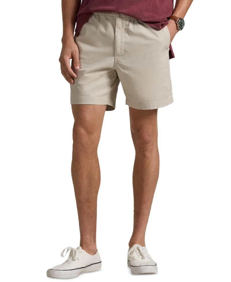 Polo Ralph Lauren Men's 6-Inch Classic-Fit Polo Prepster Shorts - Classic Stone